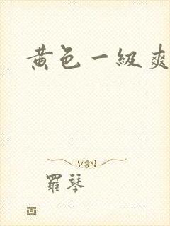 黄色一级爽片