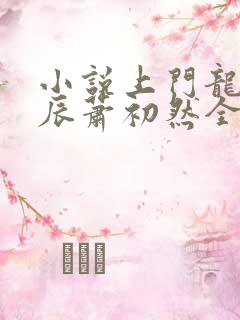 小说上门龙婿叶辰萧初然全免全集