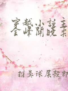 穿越小说主角叫金峰关晓柔