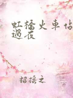 虹桥火车站停车过夜