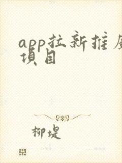 app拉新推广项目