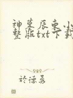 神墓辰东小说完整版txt下载 神墓辰东小说完整版txt下载