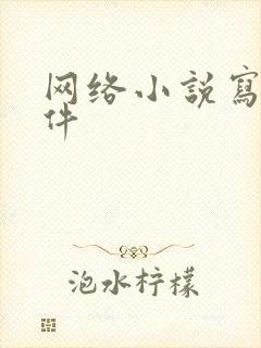 网络小说写作软件