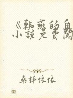 《韩燕的自白》小说免费阅读