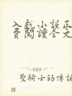 入戏小说正版免费阅读全文无弹窗
