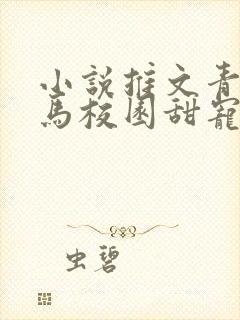 小说推文青梅竹马校园甜宠文完结视频 小说推文青梅竹马校园甜宠文完结视频