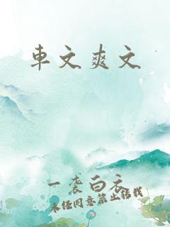 车文爽文 车文爽文