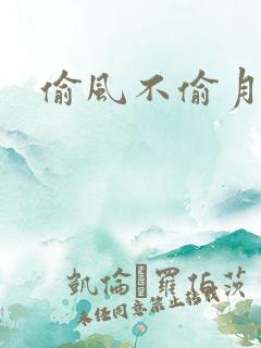 偷风不偷月阅读 偷风不偷月阅读