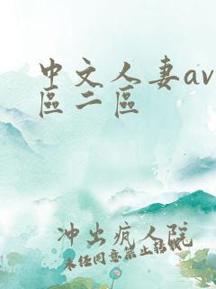 中文人妻av一区二区