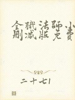 全职法师小说无删减版免费阅读