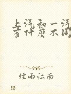 上汽和一汽大众有什么不同