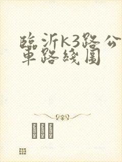 临沂k3路公交车路线图