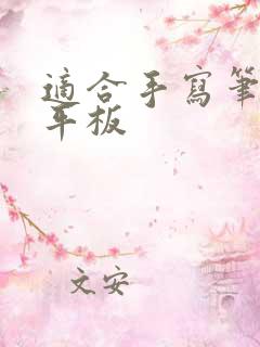 适合手写笔记的平板