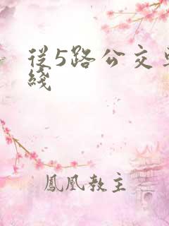 从5路公交车路线