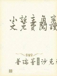 小说主角宁天全文免费阅读