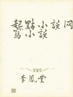 起点小说网怎么写小说