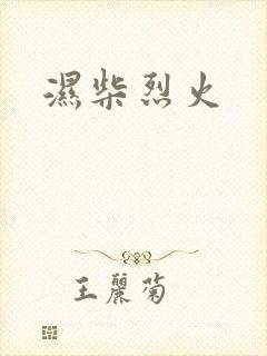 湿柴烈火 湿柴烈火