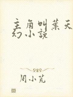 主角叫叶天的玄幻小说