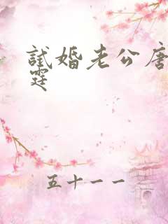 试婚老公唐宁墨霆 试婚老公唐宁墨霆