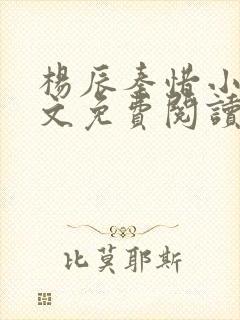 杨辰秦惜小说全文免费阅读最新章节更新