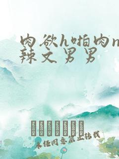 肉欲h啪肉np辣文男男