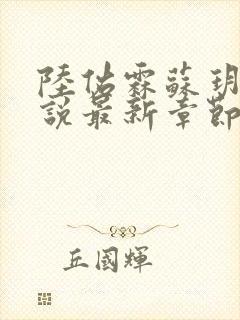 陆佑霖苏玥莹小说最新章节更新时间