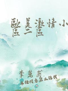 欧美激情小说一区二区