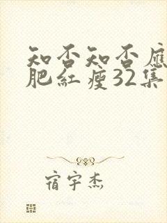 知否知否应是绿肥红瘦32集