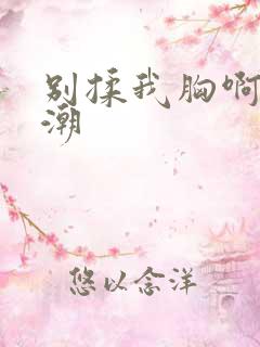 别揉我胸啊嗯高潮 别揉我胸啊嗯高潮