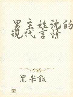 男主姓沈的小说现代言情 男主姓沈的小说现代言情