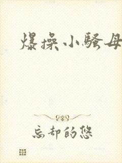 爆操小骚母狗