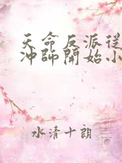 天命反派从逆徒冲师开始小说