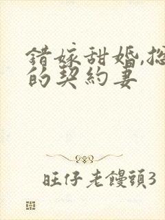 错嫁甜婚,总裁的契约妻