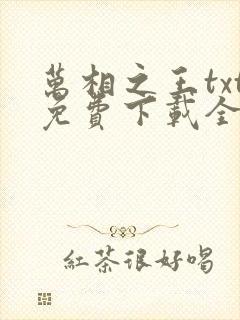万相之王txt免费下载全本