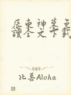 辰东神墓免费阅读全文下载