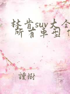 林肯suv大全 所有车型 价格 报价 林肯suv大全 所有车型 价格 报价