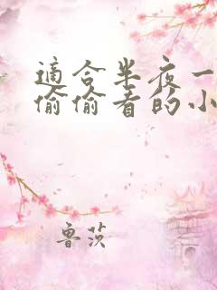 适合半夜一个人偷偷看的小说言情