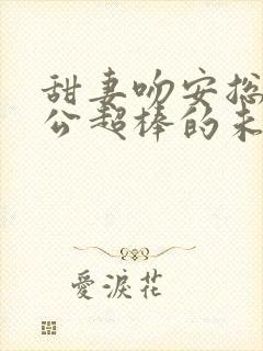 甜妻吻安总裁老公超棒的未删减