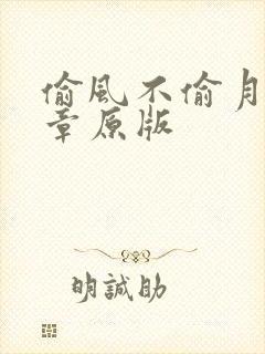 偷风不偷月35章原版