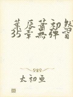 叶辰萧初然9935章无弹窗