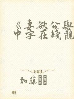 《妻欲公与媳》中字在线观看