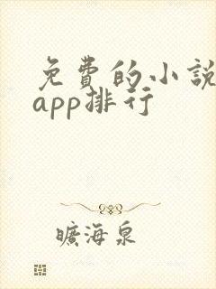 免费的小说阅读app排行 免费的小说阅读app排行
