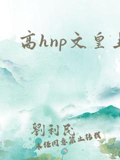 高hnp文皇上 高hnp文皇上