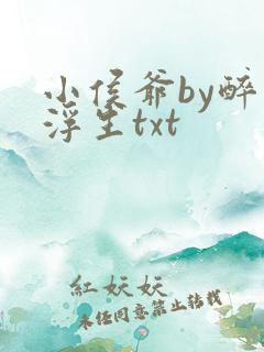 小侯爷by醉笑浮生txt
