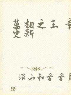 万相之王 章节更新