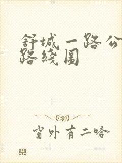 舒城一路公交车路线图