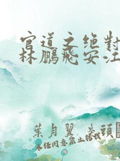 官道之绝对权力林鹏飞安江小说软件