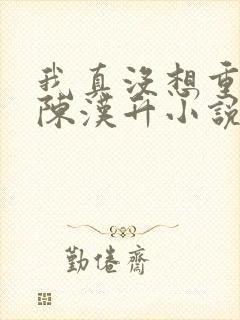 我真没想重生啊陈汉升小说全集小说