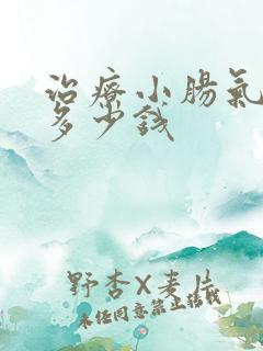 治疗小肠气需要多少钱 治疗小肠气需要多少钱