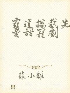 霸道总裁先婚后爱甜宠剧